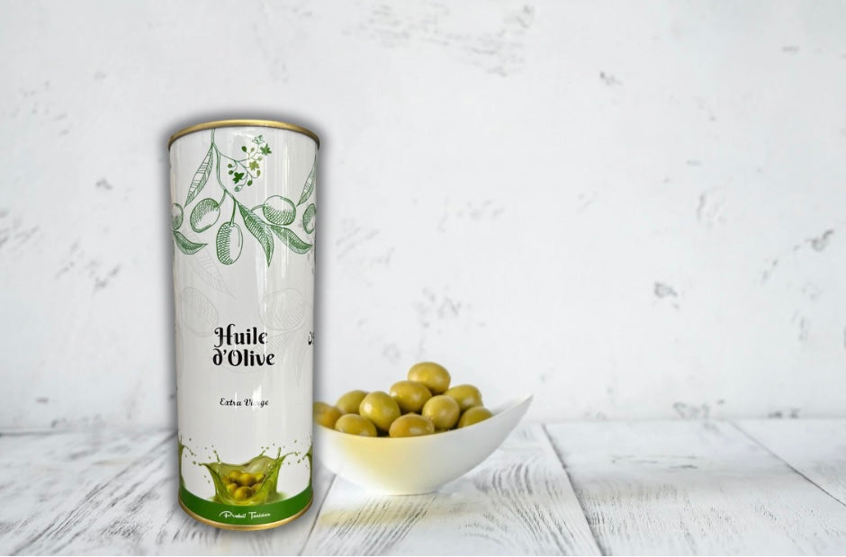 Bidon d'huile d'olive Vide 1 litre